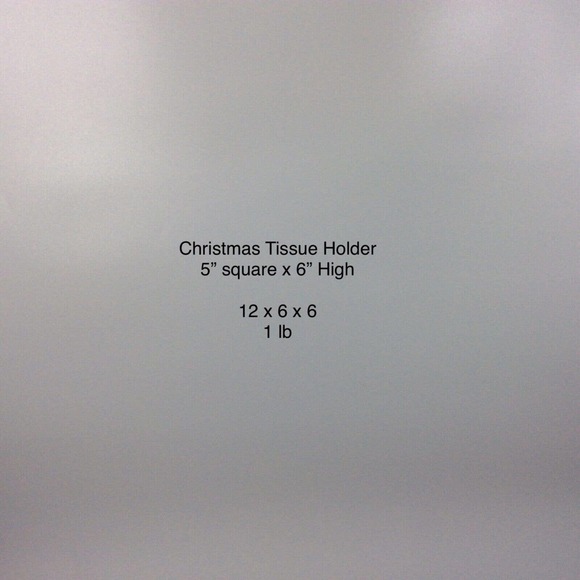 Vintage Plastic Canvas Christmas Gift Tissue Box Cover Holder - Picture 8 of 8